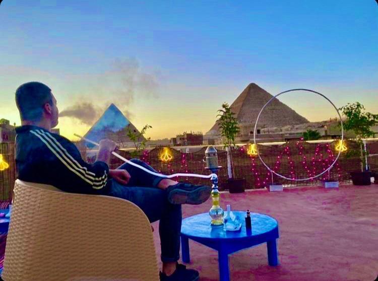 Hotel Carpet Alaadein Pyramids View Kafret el-Gabal Esterno foto